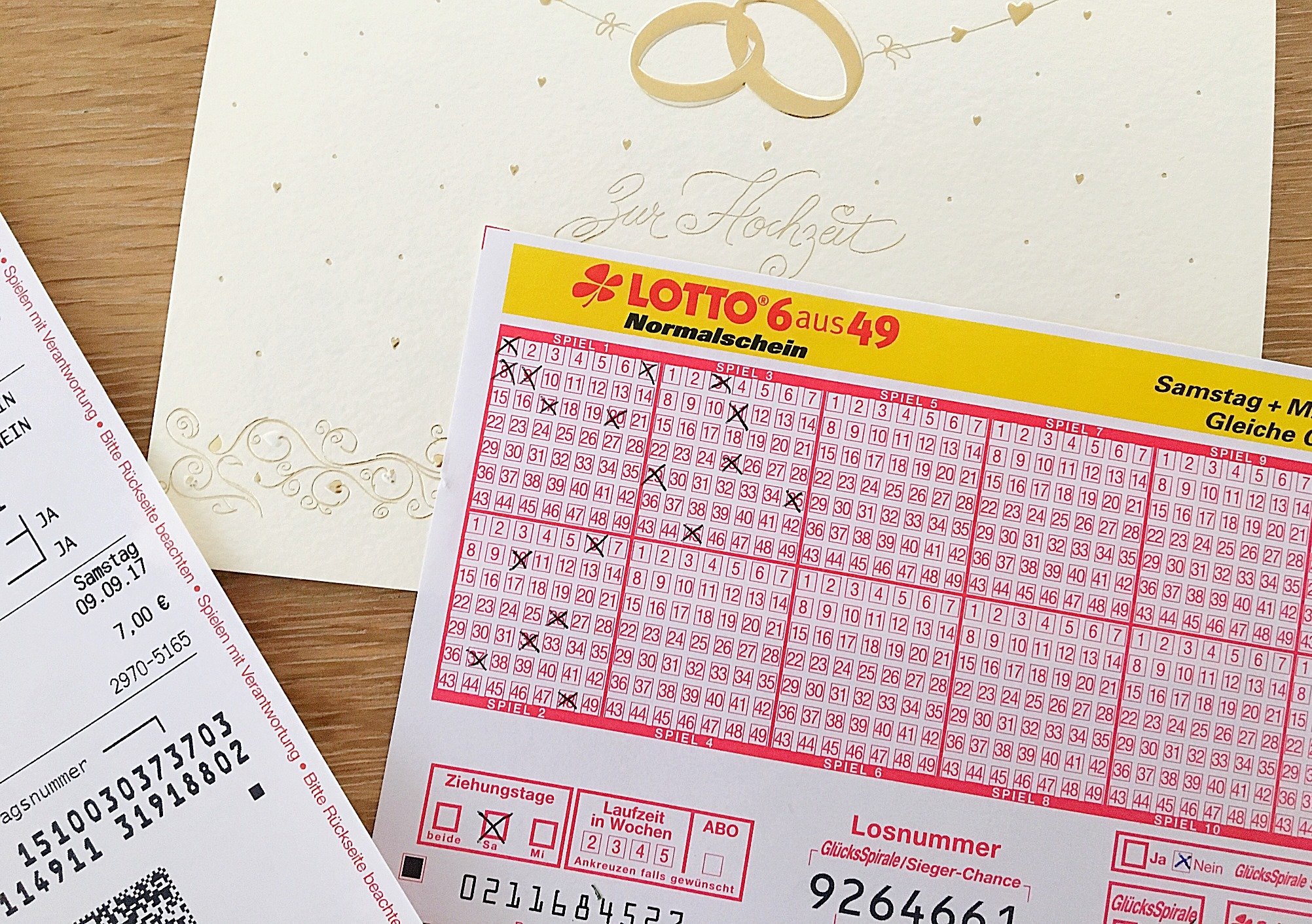 Foto 07.09.17 08 48 30 - Lottoschein zur Hochzeit