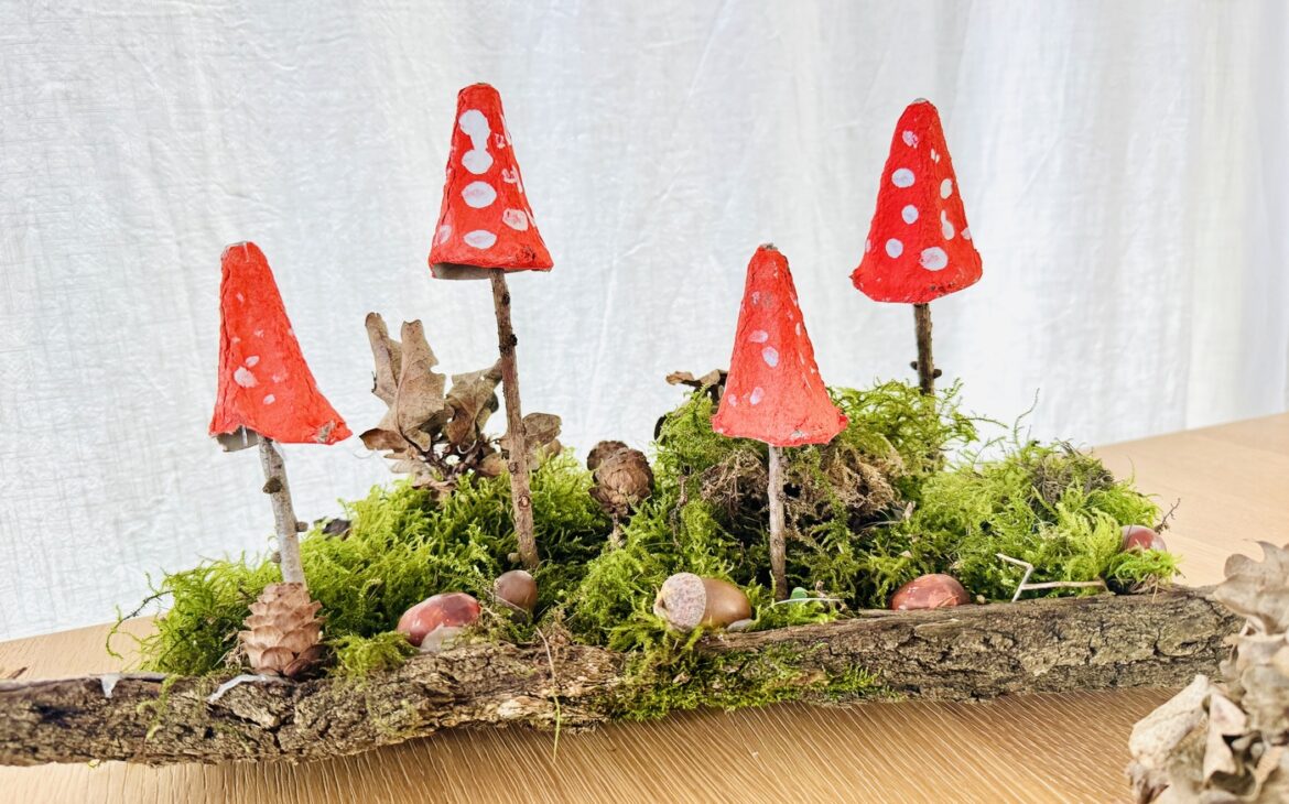 Herbst basteln mit Kindern: 7 einfache Ideen für die ganze Familie Herbstdeko mit Kindern basteln 5 1170x730 - Herbst basteln mit Kindern: 7 einfache Ideen für die ganze Familie
