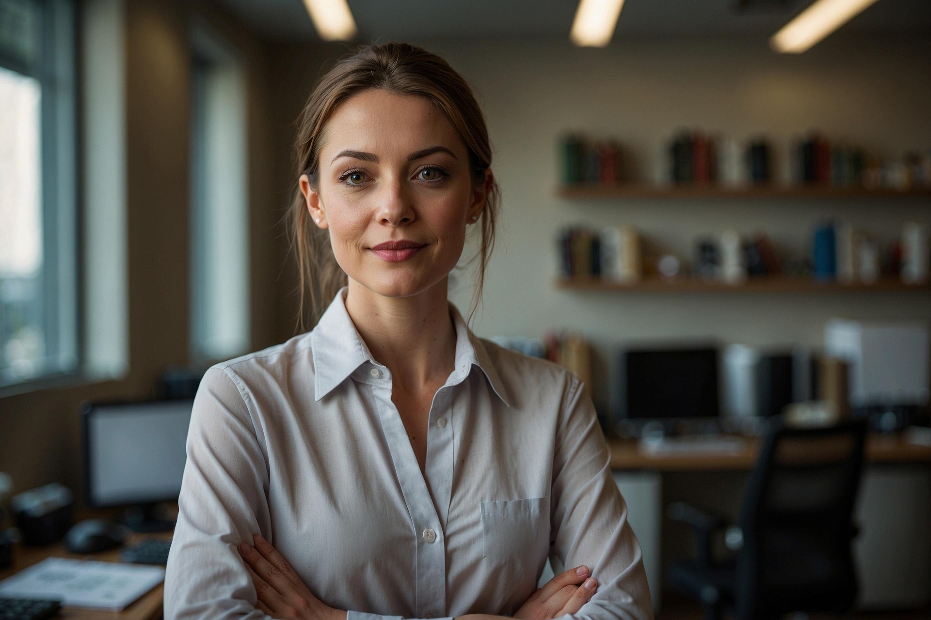 So gelingt ein moderner Business-Look für Frauen im Alltag frau arbeitet 3 - So gelingt ein moderner Business-Look für Frauen im Alltag