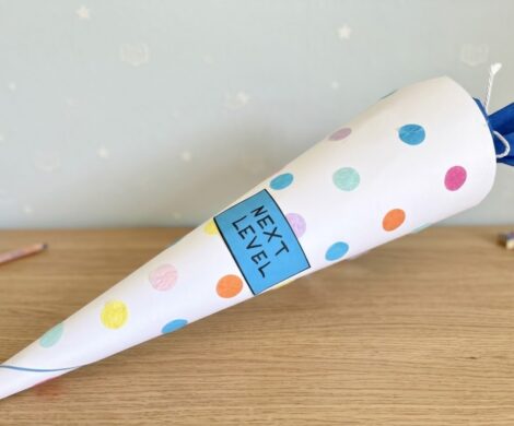 Schultüte 5. Klasse basteln: Einfache Idee zum Übertritt schultuete 5 klasse uebertritt 470x390 - Schultüte 5. Klasse basteln: Einfache Idee zum Übertritt