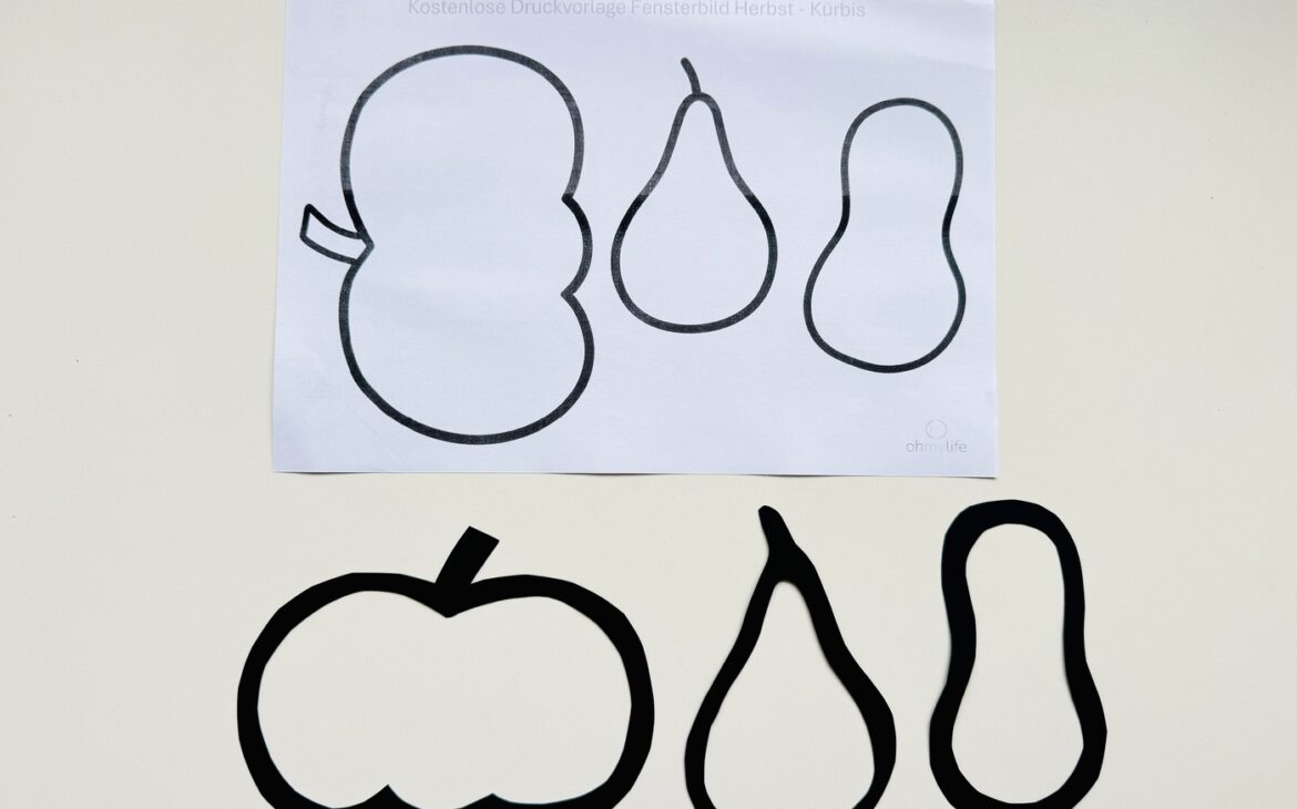 Kürbis-Fensterbilder basteln mit Kindern für den Herbst inkl. kostenloser Vorlage kuerbis vorlage fensterbild basteln 1170x730 - Kürbis-Fensterbilder basteln mit Kindern für den Herbst inkl. kostenloser Vorlage