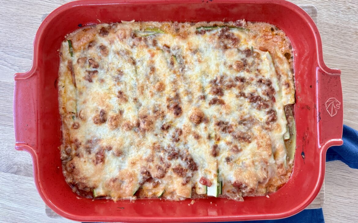 zucchini lasagne mit hackfleisch auflauf 1170x730 - Zucchini Lasagne mit Hackfleisch: Einfaches Familienrezept